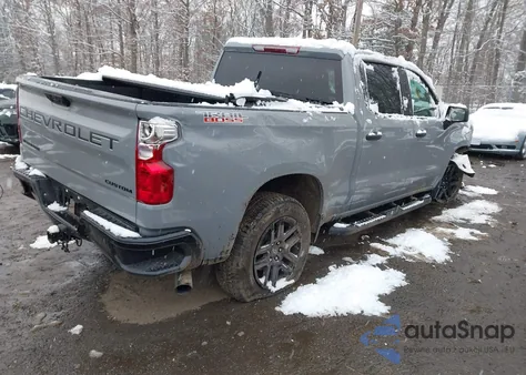 2025 Chevrolet Silverado 1500 4Wd Short Bed Custom Trail Boss from USA, damaged, VIN 3GCPKCEK2SG146693